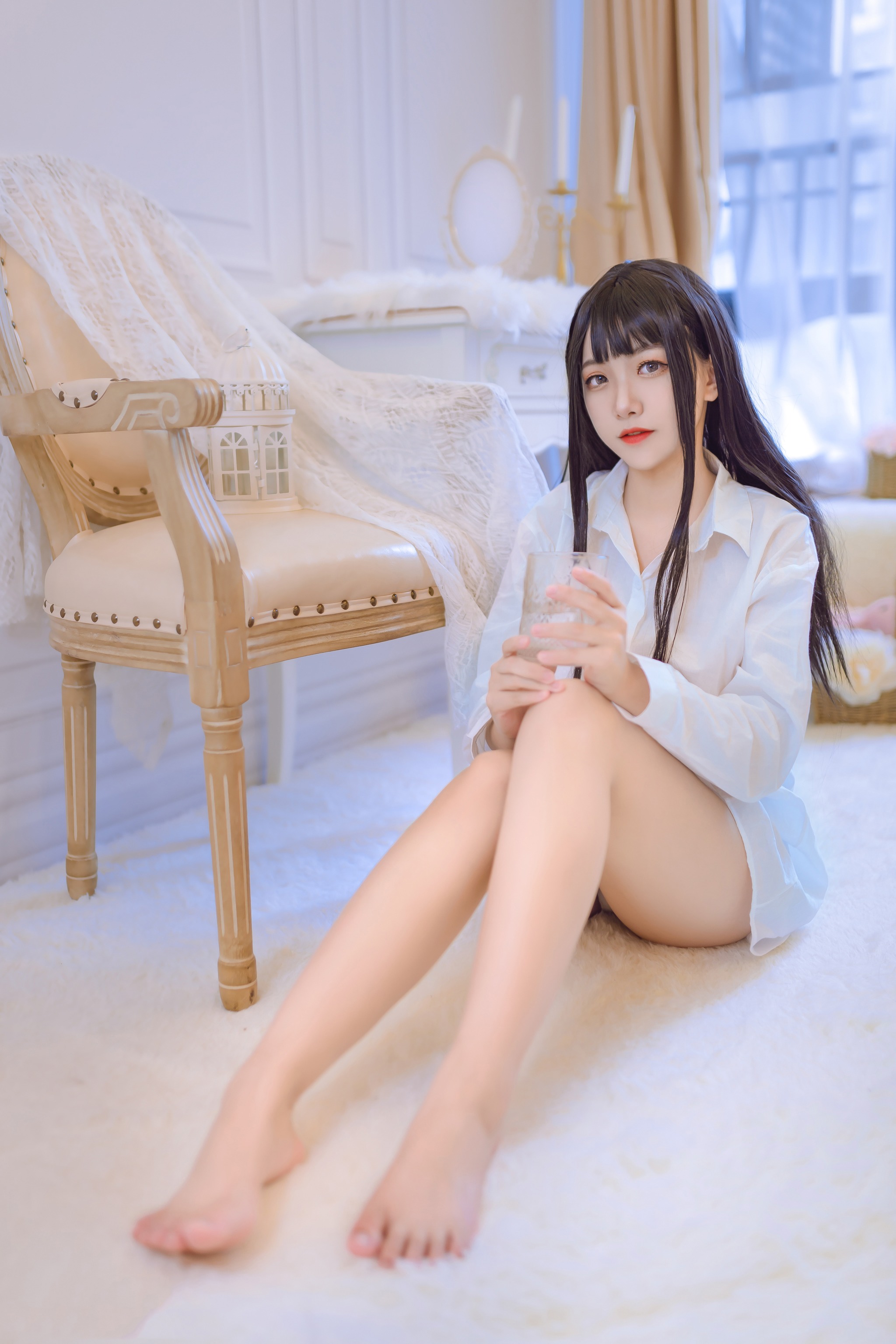 图片[1]-风之领域 – NO.218 男友衬衫 [40P]-XikXak